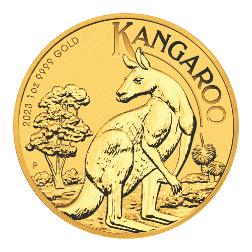 Pièce 1 once d'or Kangourou Australie 2023 | Monnaie de Perth
