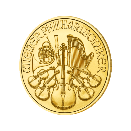 Pièce 1/2 once d'or Philharmonique Autriche 2023 | Monnaie autrichienne