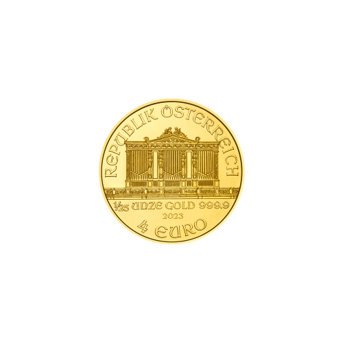 1/25 oz 2023 Austrian Philharmonic Gold Coin | Austrian Mint