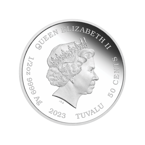 1/2 oz 2023 Australian Lunar Series III: Baby Rabbit Proof Silver Coin | Perth Mint