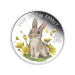 1/2 oz 2023 Australian Lunar Series III: Baby Rabbit Proof Silver Coin | Perth Mint