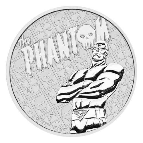 Pièce 1 once d'argent Le Fantôme 2022 | Monnaie de Perth