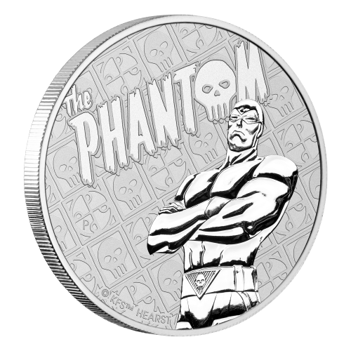 Pièce 1 once d'argent Le Fantôme 2022 | Monnaie de Perth