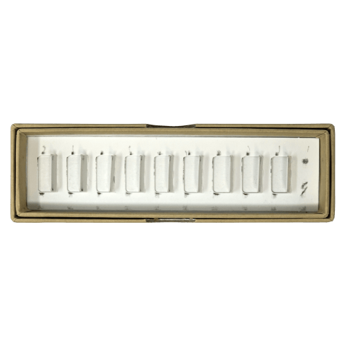 Boîte vide pour 10 répliques de balles de 1 once d'argent .45