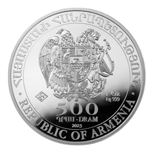 1 oz 2023 Armenian Noah's Ark Silver Coin | Geiger Edelmetalle