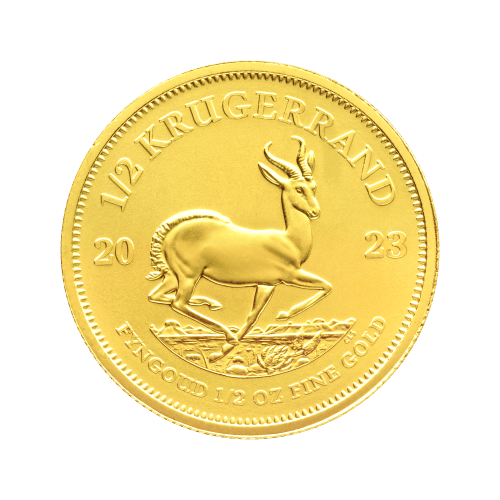 1/2 oz 2023 Krugerrand Gold Coin | Rand Refinery
