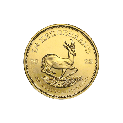 Pièce 1/4 once d'or Krugerrand 2023 | Rand Refinery