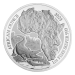 Pièce 1 once d'argent Épreuve numismatique Crocodile du Nil 2023 | Rwanda