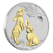 Pièce 1 once d'argent plaquée or Série III Lunaire australienne : Année du Lapin 2023 | Monnaie de Perth