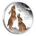 Ensemble de 3 pièces 1 once d'argent 2023 Série III Lunaire australienne : Année du Lapin | Monnaie de Perth