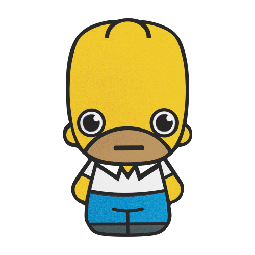 Pièce 1 once d'argent Mini Homer Simpson 2022 | Monnaie de Perth