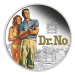 Pièce 1 once d'argent colorée Épreuve numismatique Série Héritage James Bond : Dr. No 2022 | Monnaie de Perth