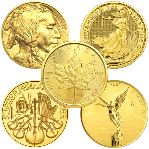 1 once Notre sélection de pièce d'or New Sovereign Mint