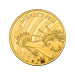 Pièce 1/2 once d'or Liberté Hommage aux États-Unis 25 $ Cook Islands Année aléatoire