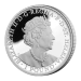 Pièce 1 once d'argent plaquée or Épreuve numismatique Saint-Hélène Una et le Lion 2021 | Compagnie des Indes orientales