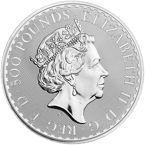 1 kilo 2023 Britannia: Queen Elizabeth II Silver Coin | The Royal Mint