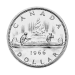Random Year Canoe Canadian Silver Dollar $1 Face Value Circulation 80% Pure EF Silver Coin | Royal Canadian Mint