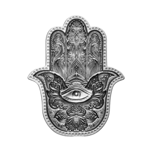 2 oz 2022 Hamsa Hand of Fatima Silver Stacker | KOMSCO | Silver 2 oz 2022 Hamsa Hand of Fatima Silver Stacker | KOMSCO | Silver