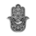 2 oz 2022 Hamsa Hand of Fatima Silver Stacker | KOMSCO