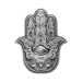 2 oz 2022 Hamsa Hand of Fatima Silver Stacker | KOMSCO