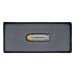 1 oz .45 Caliber Gold and Rhodium Plated Silver Bullet | Silvertowne Mint
