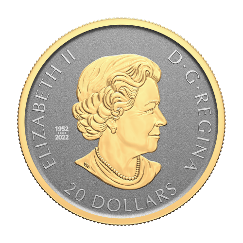 1 oz 2023 Celebrate Love Gilded Silver Coin | Royal Canadian Mint