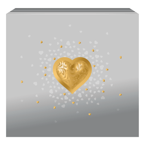 1 oz 2023 Celebrate Love Gilded Silver Coin | Royal Canadian Mint