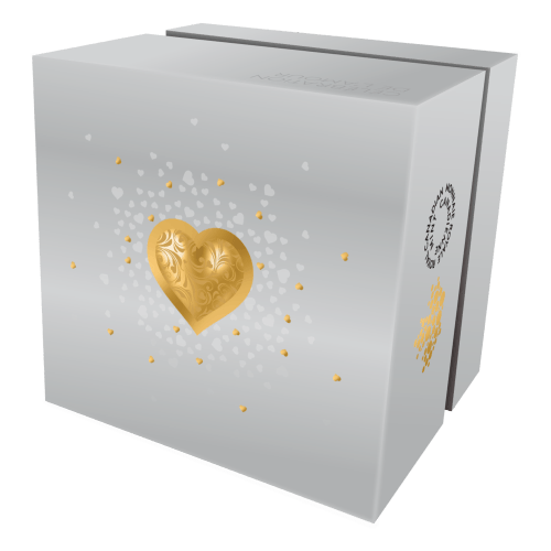 1 oz 2023 Celebrate Love Gilded Silver Coin | Royal Canadian Mint