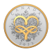 1 oz 2023 Celebrate Love Gilded Silver Coin | Royal Canadian Mint