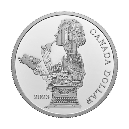 3/4 oz 2023 Kathleen "Kit" Coleman: Pioneer Journalist Silver Coin | Royal Canadian Mint