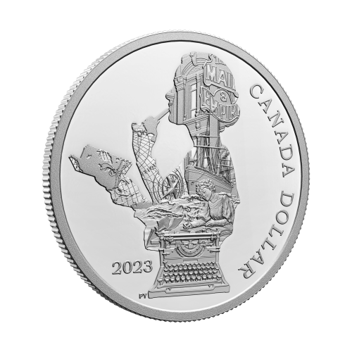 3/4 oz 2023 Kathleen "Kit" Coleman: Pioneer Journalist Silver Coin | Royal Canadian Mint