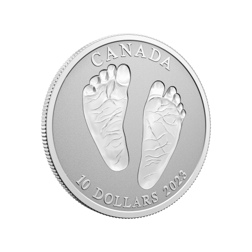 Pièce 1/2 once d'argent Cadeau pour bébé : Bienvenue parmi nous ! 2023 | Monnaie royale canadienne