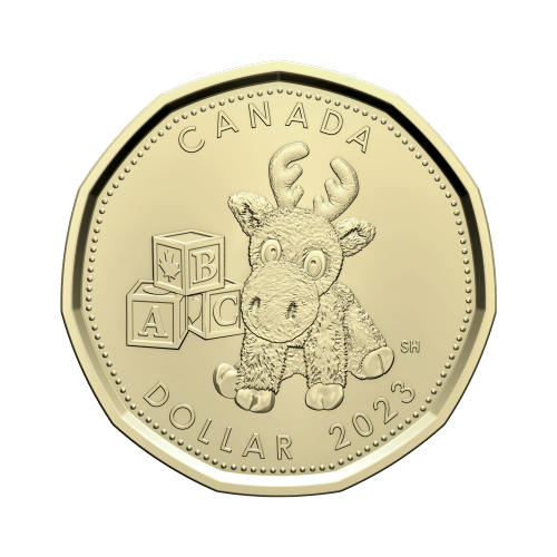 Set of 5 x 2023 Newborn Baby Gift Coins | Royal Canadian Mint