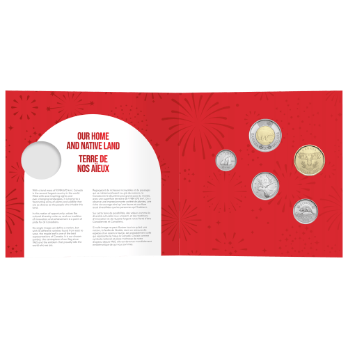 Ensemble de 5 pièces cadeaux Ô Canada 2023 | Monnaie royale canadienne