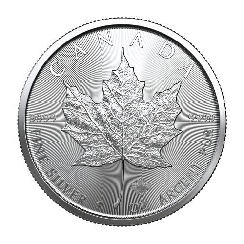 Pièce 1 once d'argent Précieuse feuille d'argent canadienne 2023 | Monnaie royale canadienne
