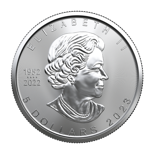 Pièce 1 once d'argent Précieuse feuille d'argent canadienne 2023 | Monnaie royale canadienne