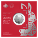 1 oz 2023 Lunar Year of the Rabbit Treasured Canadian Maple Leaf Silver Coin | Royal Canadian Mint