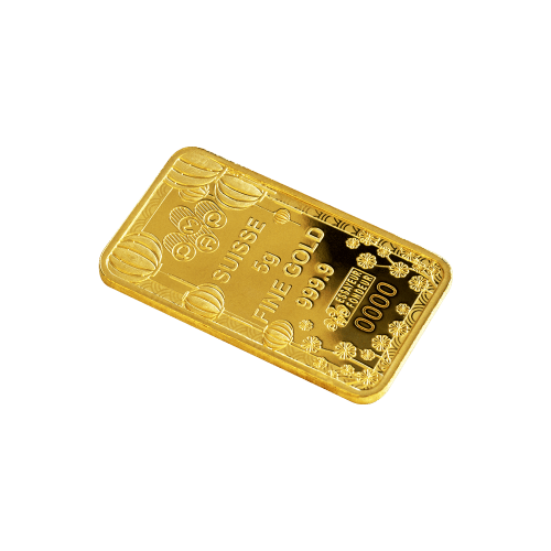 5 gram 2023 Good Luck Gold Bar | PAMP Suisse