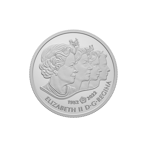 Pièce 1/4 once d'argent La reine Elizabeth II : Un portrait de la reine Elizabeth II 2022 | Monnaie royale canadienne