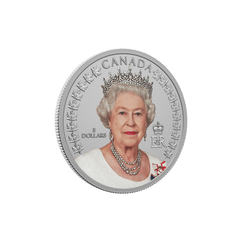 Pièce 1/4 once d'argent La reine Elizabeth II : Un portrait de la reine Elizabeth II 2022 | Monnaie royale canadienne