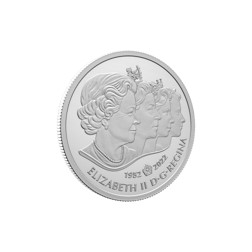 Pièce 1/4 once d'argent La reine Elizabeth II : Un portrait de la reine Elizabeth II 2022 | Monnaie royale canadienne