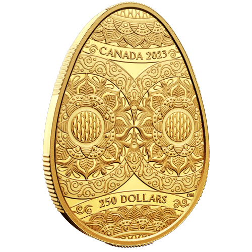 Pièce 1 once d'or Pysanka 2023 | Monnaie royale canadienne