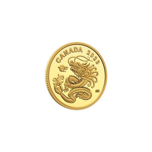 1/20 oz 2023 Heavenly Dragon Gold Coin | Royal Canadian Mint
