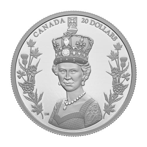 1 oz 2022 Queen Elizabeth II: A Sense of Duty, A Life of Service Silver Coin | Royal Canadian Mint