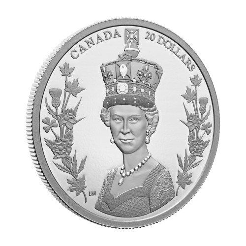 1 oz 2022 Queen Elizabeth II: A Sense of Duty, A Life of Service Silver Coin | Royal Canadian Mint