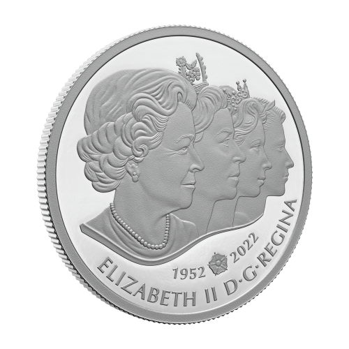 1 oz 2022 Queen Elizabeth II: A Sense of Duty, A Life of Service Silver Coin | Royal Canadian Mint