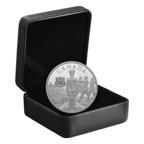 1 oz 2023 Commemorating Black History: No. 2 Construction Battalion Silver Coin | Royal Canadian Mint