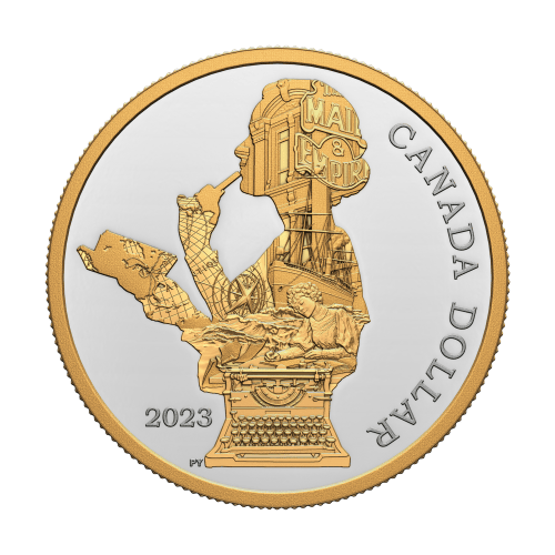 Set of 7 x 2023 Kathleen "Kit" Coleman: Pioneer Journalist Proof Dollar and Silver Coins | Royal Canadian Mint