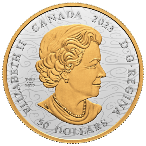 5 oz 2023 Heavenly Dragon Silver Coin | Royal Canadian Mint