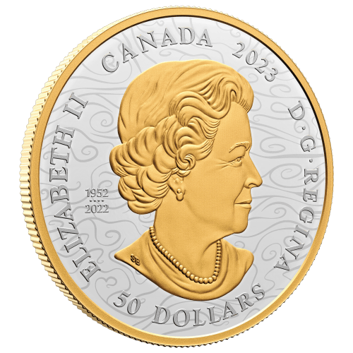 5 oz 2023 Heavenly Dragon Silver Coin | Royal Canadian Mint